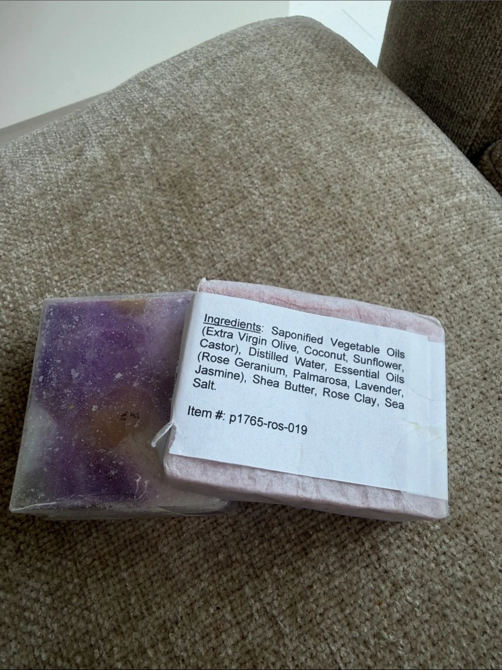 Naked Naturals & Sing-Along Soap Vintage Rose Bar